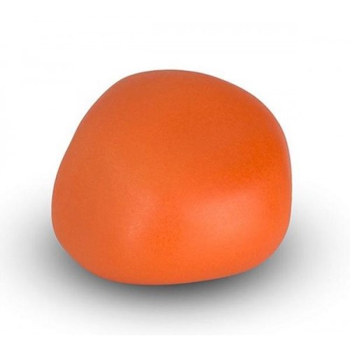 Cremation Ashes Keepsake / Miniature Urn – Huggable Cuddle Stone (Orange Matt)